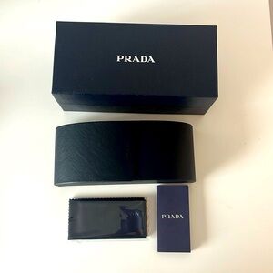 Prada sunglasses case and Tom Ford case